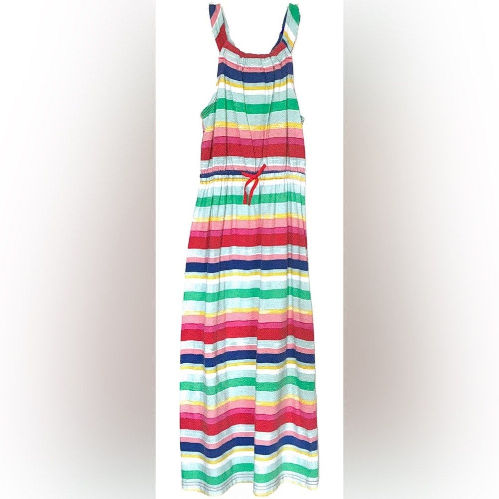 Colorful Striped little girls dress